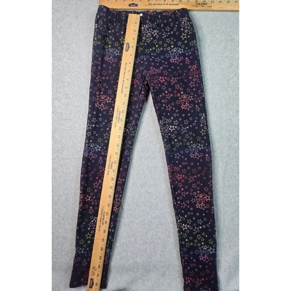 Gap Kids‎ 2PC Outfit Set XL 12 Pink Sequin Shirt Navy Rainbow Star Leggings